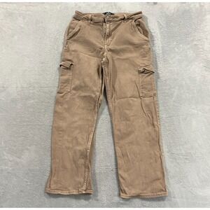 Hollister‎ Jeans Womens 12R 31 Ultra High Rise Dad Cargo Straight Baggy Y2K